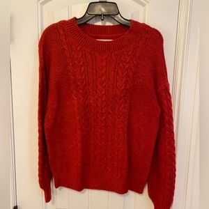 Loft Dark Red Sweater